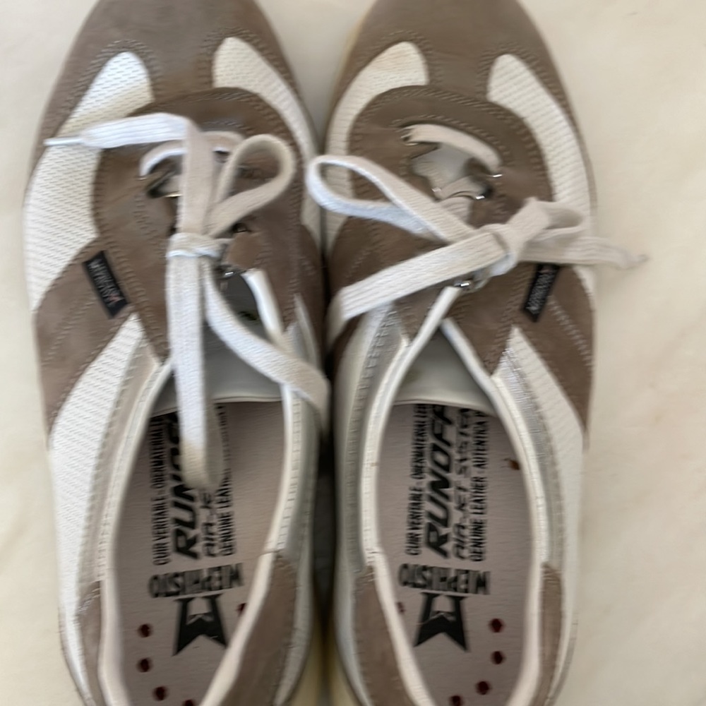 MEPHISTO Women's Run Off Leather Sneakers Shoes Size US 7.5 - Picture 5 of 7